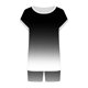 thumbnail image 2 of Conjunto de Pantalones de Cuello Redondo Y Cordón de Manga Corta Impresa para Mujeres Conjunto de Poliéster, Desgaste Casual sin Posicionamiento para Mujeres, 2 of 5