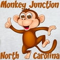 thumbnail image 3 of CafePress - Monkey Junction, NC T Shirt - Men's Classic Graphic T-Shirt, 3 of 4