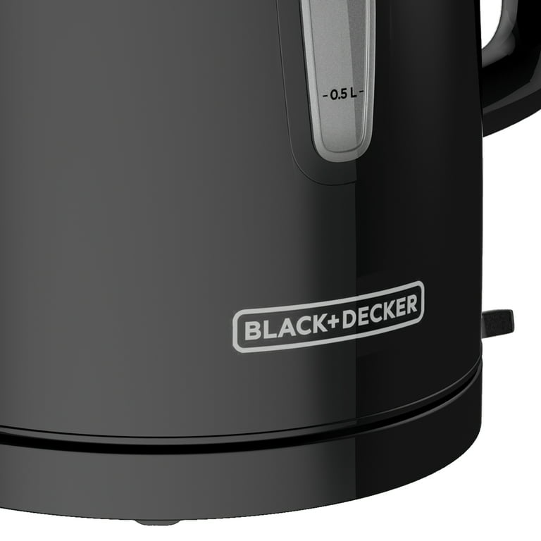 BLACK+DECKER 7-Cup Gray Rapid Boil Electric Kettle 985119596M