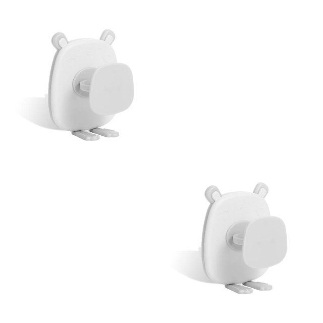 Yuarrent Soporte para cepillo de eléctrico Montado en la pared Ahorro de espacio Estante autoadhesivo de dibujos animados lindo Perforación Type2 NO2 Yuarrent CBP193126