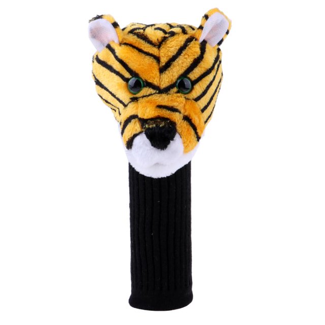 Cubierta de Cabeza de Madera Zulema para Conductor de Golf Cabeza de Tigre