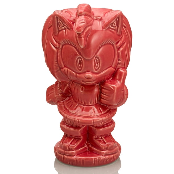Taza Geeki Tikis Sonic The Hedgehog Amy Rose, 325 ml, cerámica