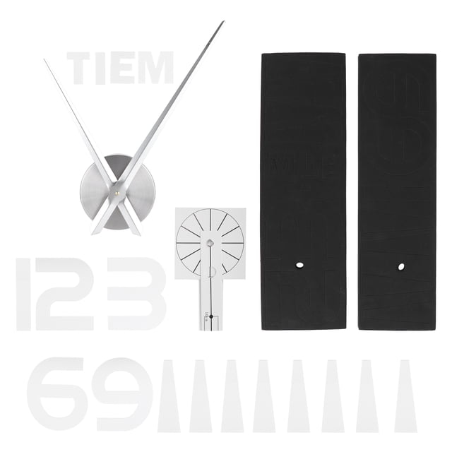 Reloj de pared sin marco, pegatina, superficie de espejo, sala de estar, dormitorio, oficina, decoración DIY, plateado