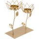 thumbnail image 5 of KAKOWELY Candelabro de mesa de metal Candelabro de San Valentín Candelabro de hierro, 5 of 5