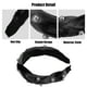 thumbnail image 3 of Unique Bargains - Diadema trenzada de terciopelo con perla sintética para mujer, 1 pieza, color negro, 1,2 pulgadas de ancho, 3 of 7