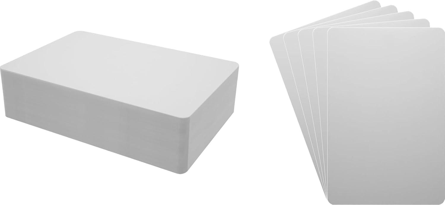 (30) Blank Heavy Duty White DVD Divider Cards - Organize Your DVD Collection! (Dividers/Section Seperators/Bin Cards/Separators) - #DVNS85WH
