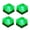 Green, variant on Solar Ice Lights, Glass Ice Lights Solar Brick LED Frosted Glass Path Lights Waterproof for Garden Courtyard Pathway Outdoor Decoration 4-Pack