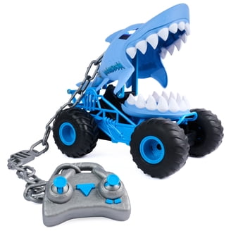 Monster Jam Grave Digger Freestyle Force Remote Control Car Toy, 1