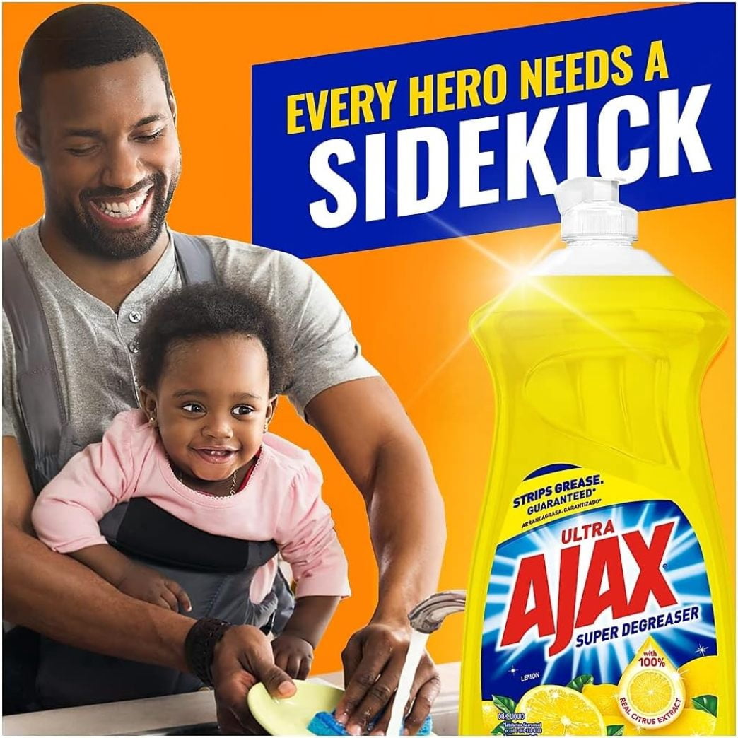 ZLGP 44673 Dish Detergent Lemon Scent 28 oz Bottle 9/Carton