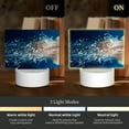 thumbnail image 3 of Fotbe White Jellyfish Dansing in the Ocean Pattern Acrylic Night Light Gift with 3 Color ModesTouch-Sensitive LED Lamp Perfect Gift for Mother's Day, Birthday, or Christmas, 3 of 9