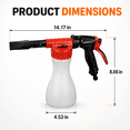 thumbnail image 4 of Adjustable Thick Foam Cannon for Car Wash Auto Detailing & Multi-Purpose Cleaning, 4 of 7