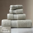 thumbnail image 1 of Xiao Hua toalla de mano para baño, multiusos: ideal para el baño, gimnasio, ducha, deportes y como toalla. Resiste diversas situaciones sin esfuerzo. 33 x 33 cm (verde)., 1 of 5
