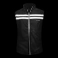 thumbnail image 6 of Lavenicole Men's Work Vest with Reflective Strips, Lightweight for Outdoor Activities Black M, 6 of 7
