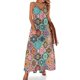 thumbnail image 1 of Vestido bohemio de verano sin mangas, ropa de mujer, mono de verano para mujer, lindos vestidos para mujer 2024, 1 of 7
