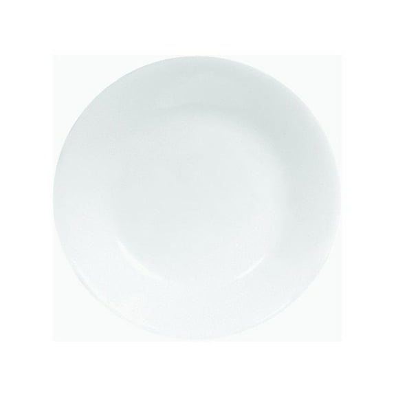 Livingware Bread and Butter Plate, 6-3/4", 6 Pack, White, Porcelain