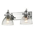 thumbnail image 2 of Yep by Golden Lighting Hines 2-light Semi-Flush Mount in Chrome, 2 of 4