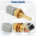 thumbnail image 6 of Unique Bargains Water Temperature Sensor Engine Coolant Temperature Sensor Fit for Volvo C70 2002-2004 No.8653103, 6 of 6