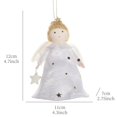 thumbnail image 1 of Colgante navideño de Ángel para niña, adornos colgantes para árbol de Navidad, decoraciones para el hogar, muñecas de Navidad, regalo para niños, 1 of 4