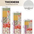 thumbnail image 4 of Pioneer Flower Floral Print Pattern Kitchen Rugs Sets Of 3,Kitchen Runner Rugs Non Skid Washable,Decorative Kitchen Floor Mats for Kitchen,Sink,Laundry,17"x30"+ 17"x47" + 17"x59", 4 of 6