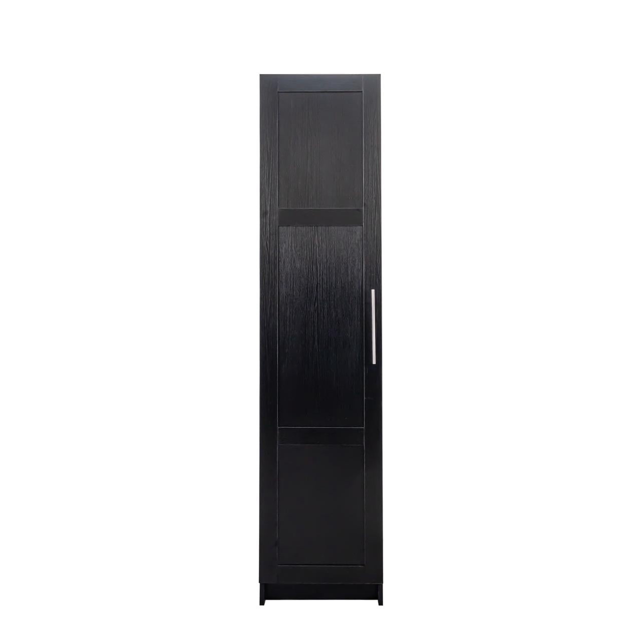 Leumius Kitchen Pantry Cabinet,Wall Mounted Storage Cabinet,Freestanding Storage Cabinet for Kitchen,Dining Room,Bathroom,Living Room,Black