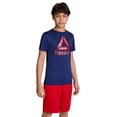 thumbnail image 2 of Reebok Boy's Athletic Short Sleeve T-Shirt & Short, 2-Piece Set, Sizes 4-18, 2 of 9