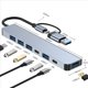 thumbnail image 5 of 2X Multiport USB Hub 3.0 Multi USB Splitter 4 USB C Port 3.0 2.0 Puertos para PC Laptop Computer Hub, 5 of 10