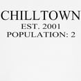 thumbnail image 3 of CafePress - Big Brother Chilltown Population:2 Baseball Jersey - Cotton Baseball Jersey, 3/4 Raglan Sleeve Shirt, 3 of 4