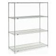 thumbnail image 4 of Nexel Industries 24607EP Epoxy Starter Shelf Unit- Silver - 24 x 60 x 74 in., 4 of 7
