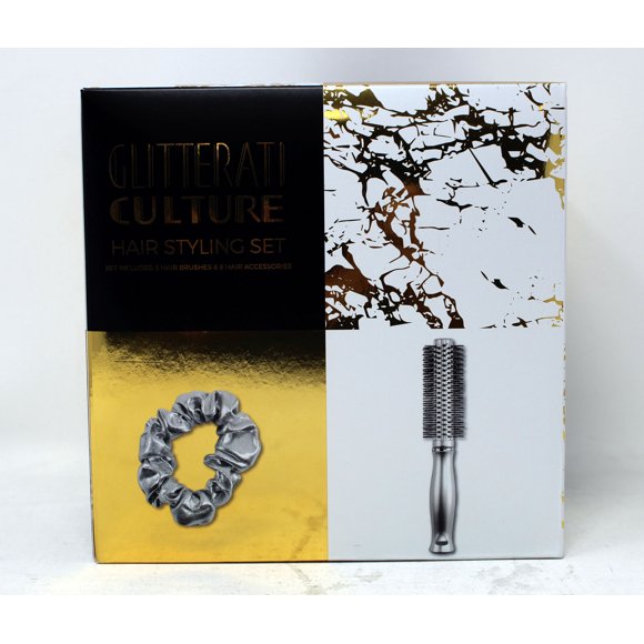 Glitterati Culture Ensemble de Coiffure Giift 9 Pcs