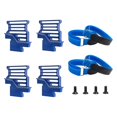 thumbnail image 3 of segolike 4 Pcs Support de Batterie en Métal Alliage d'Aluminium Haute Résistance Remplacement Bleu, 3 of 9