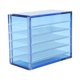 thumbnail image 1 of Ficarrico Estuche organizador de pestañas postizas 5 capas de acrílico engrosado caja de almacenamiento de pestañas postizas para extensión de pestañas azul, 1 of 8