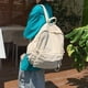 thumbnail image 3 of (Envío A La Mitad) 8131 Bolso Escolar para Estudiantes Universitarios Lona Color Sólido Bolso para Computadora Mochila Informal (blanco) Blanco, 3 of 9