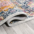 thumbnail image 5 of JONATHAN Y MODERN PERSIAN 2 x 8 Runner Rug, Boho Vintage Trellis - Ivory/Navy/Multi, MDP205C-28, 5 of 7