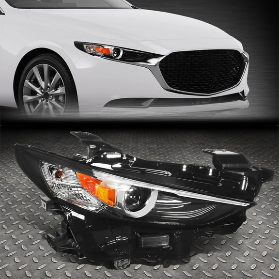 NUVISION for 19-21 Mazda 3 OE Style Right Passenger Side LED Projector Headlight Lamp