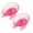 Pink 2Pack, variant on 2Pcs Hamster Wheel Hamster Toys Silent Running Exercise Silent Running Exercise Wheel Transparent Wheels for Hamsters Exercise Indoor Hamster Toys for Hamsters Golden Bear Pink Happy 2026!