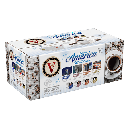 Victor Allen's Coffee Across America Variety Pack, 96 Count, Single Serve Coffee Pods for Keurig K-Cup Brewers