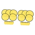 thumbnail image 3 of 10 Pieces Folding Fans Handheld Fans Round Fans with a Foldable Design for Summer Travel Wedding Party Favors, 3 of 9
