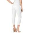 thumbnail image 2 of Nine West Women's Heidi Pull-On Yoga Stretch Crop Jeggings (White, 12), 2 of 2
