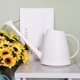 thumbnail image 5 of Watering Can, 1.8L - Modern Small Watering Can with Long Spout - Light Watering Can and Detachable Shower Head - Small Pan for Outdoor Indoor, 5 of 5