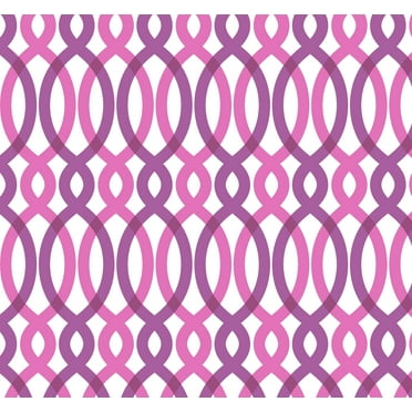 Tempaper Scroll Peel and Stick Wallpaper, 20.5" x 16.5'