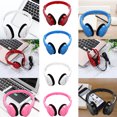 thumbnail image 3 of Injueey Auriculares estéreo de alta con cable de 3,5mm para niños, plegables, con micrófono, sonido estéreo HD, auriculares Cables de audio/vídeo blanco 1.1 metros, 3 of 6