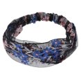 thumbnail image 3 of Diadema Soledad Diadema elástica de encaje suave turte Azul + rosa, 3 of 10