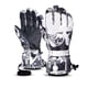 thumbnail image 1 of Soidarity Guantes de esquí gruesos a prueba de viento calentador de manos mujeres hombres ciclismo al aire libre pantalla táctil invierno deporte guante Deportes de nieve Blanco negro L Soidarity OD028960-15, 1 of 6