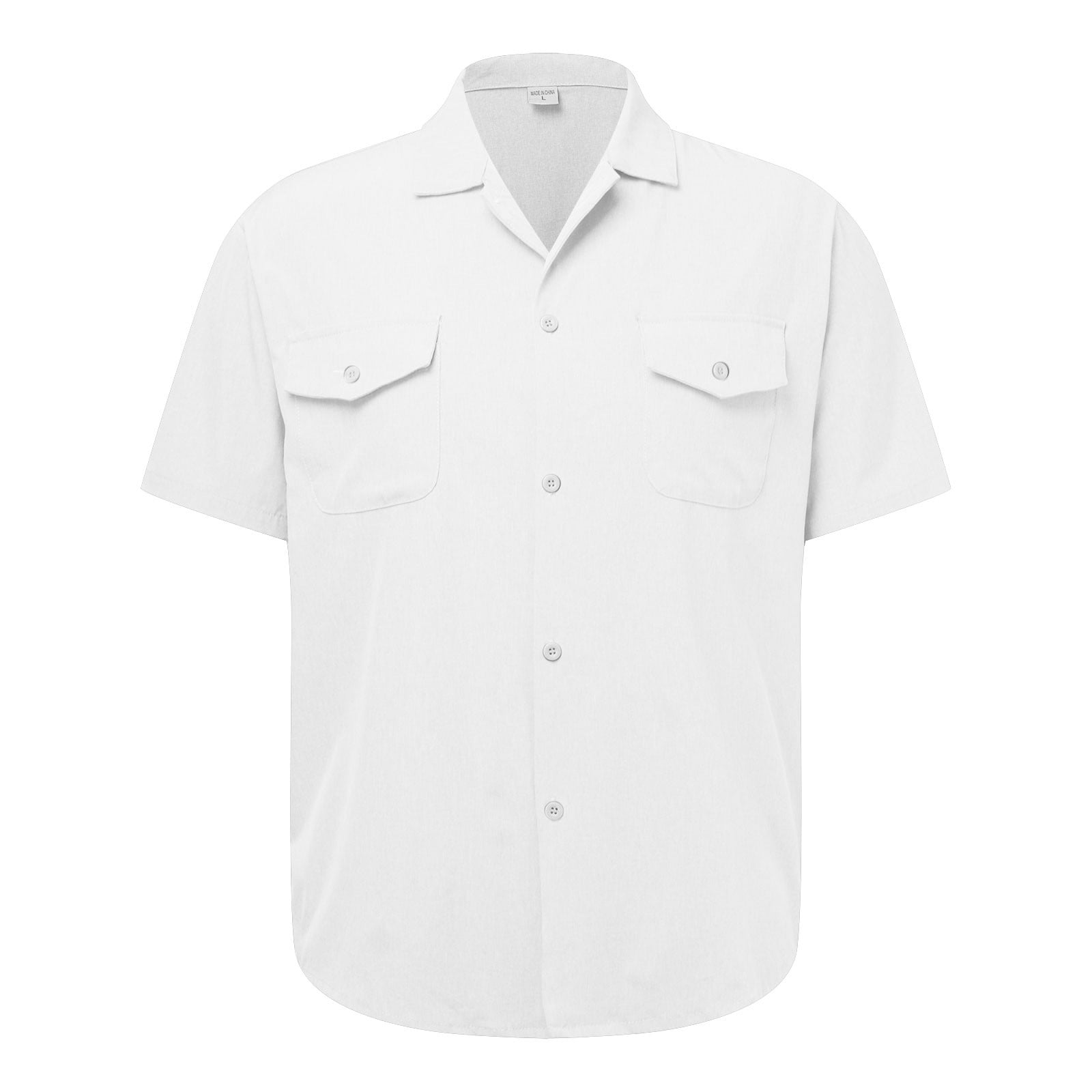 Gibobby Shirts for Men Vintage Bowling 1950S Casual Short