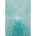 thumbnail image 1 of Ahgly Company Machine Washable Indoor Rectangle Transitional Deep-Sea Green Area Rugs, 5' x 8', 1 of 7