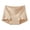 Beige, variant on Jamicy Women's Underwear Valentine's Day Gift Solid Color Boy Shorts Panties Ladies Cotton Underwear High Waisted Underpants