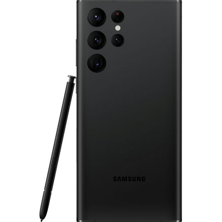 Pre-Owned - Samsung Galaxy S22 Ultra 5G SM-S908U1 512GB Black (US Model) Factory Unlocked Cell Phone Very (Refurbished: Good)