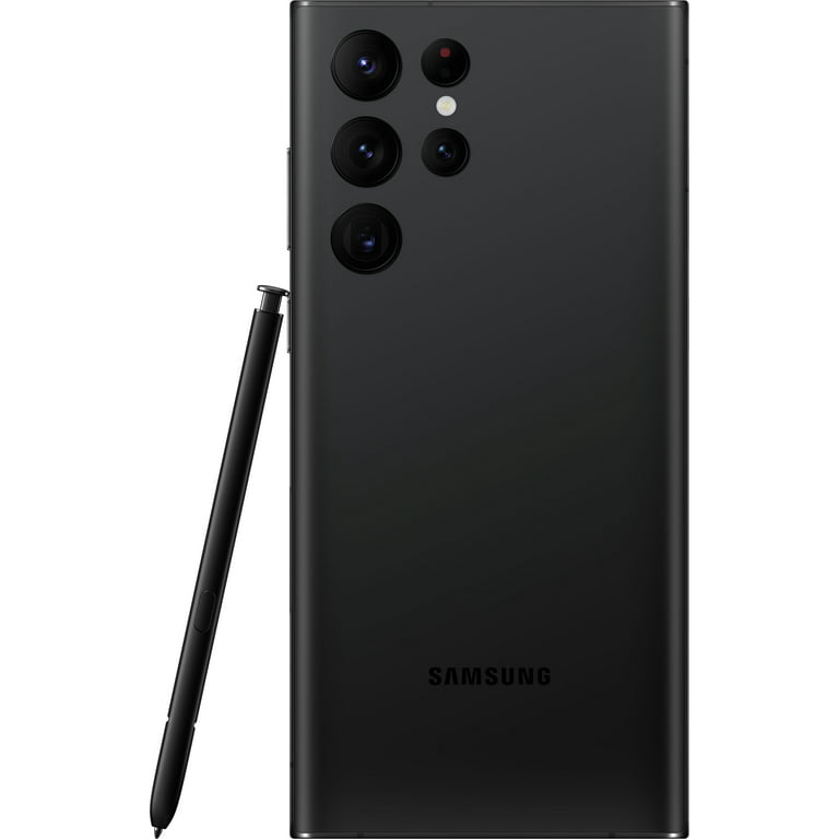 Samsung Galaxy S22 Ultra 5G SM-S908U 128GB Black (US Model) - Factory  Unlocked Cell Phone - Very Good Condition 