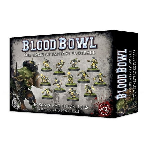 Blood Bowl Fantasy Football The Scarcrag Snivellers Goblin Team Games Workshop