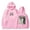 pink, variant on Peso Pluma Exodo Cover Hoodies Rapper 2024 Tour Merch Unisex Fashion HipHop Streetwear Sweatshirts